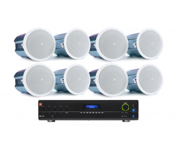 Комплект акустики 8 потолочных динамиков JBL Control 26CT | Bluetooth | 8х15Вт